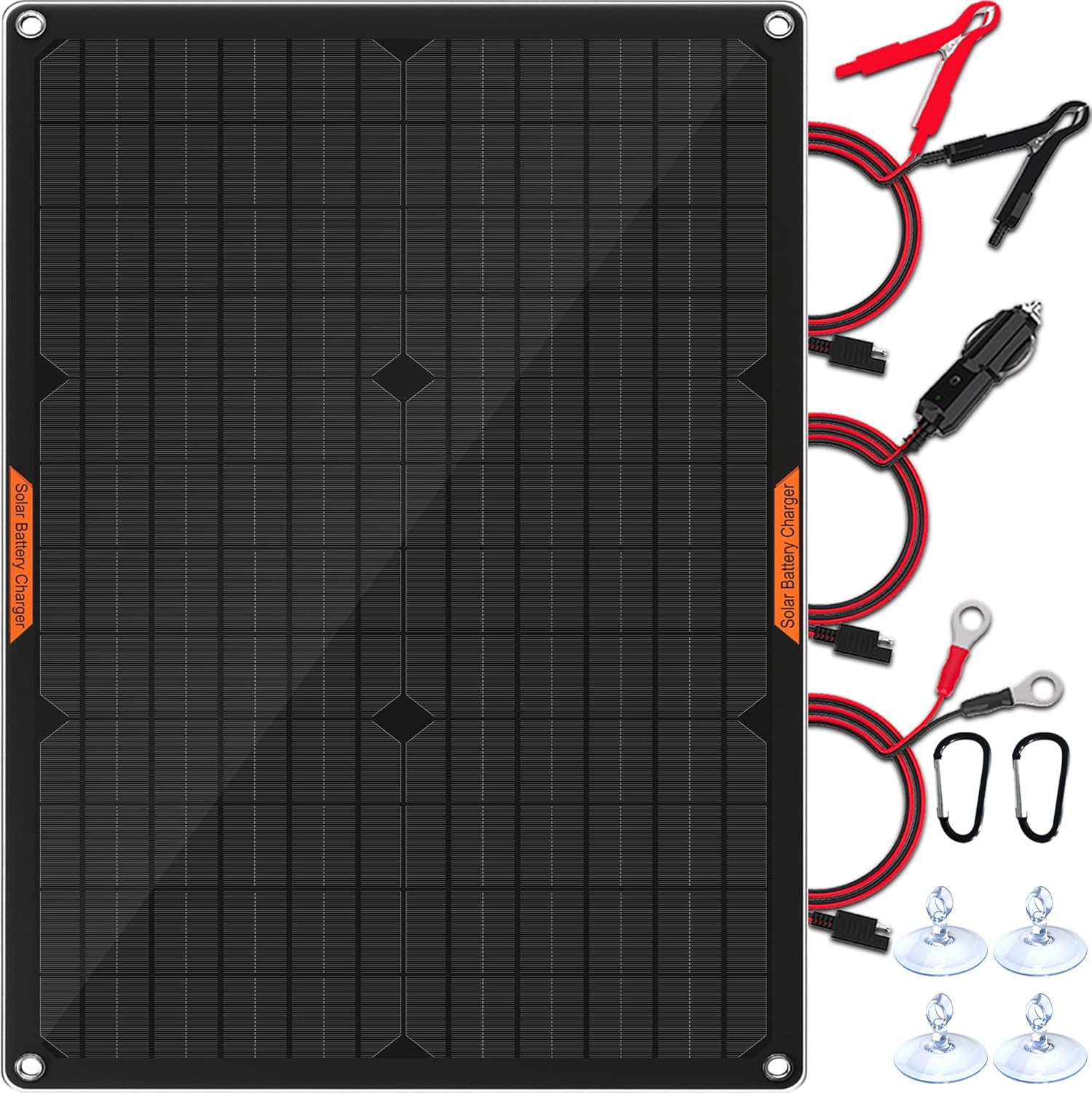 Oymsae 30W Solar Panel Battery Charger