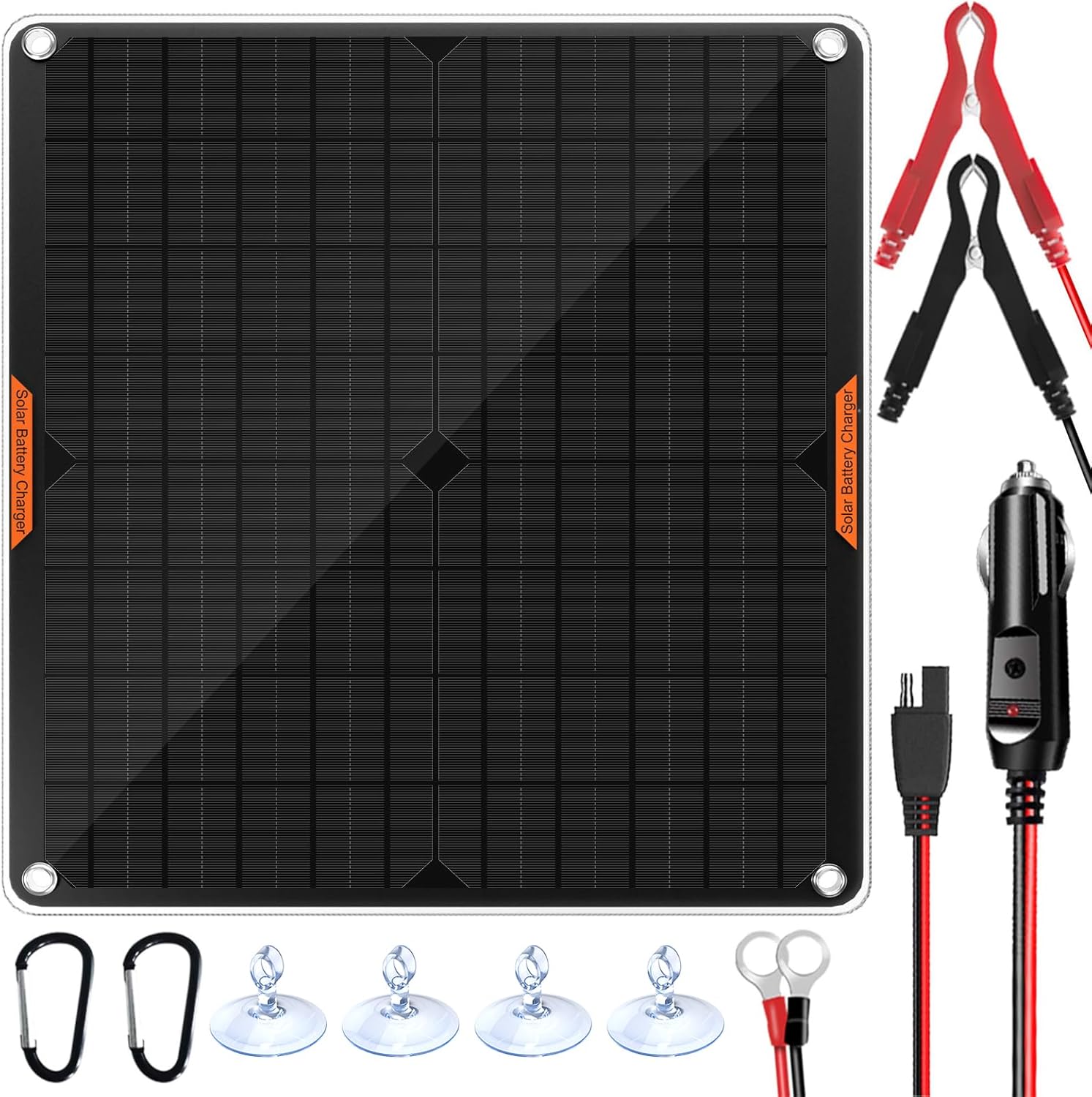 Oymsae 20W Solar Panel Battery Charger