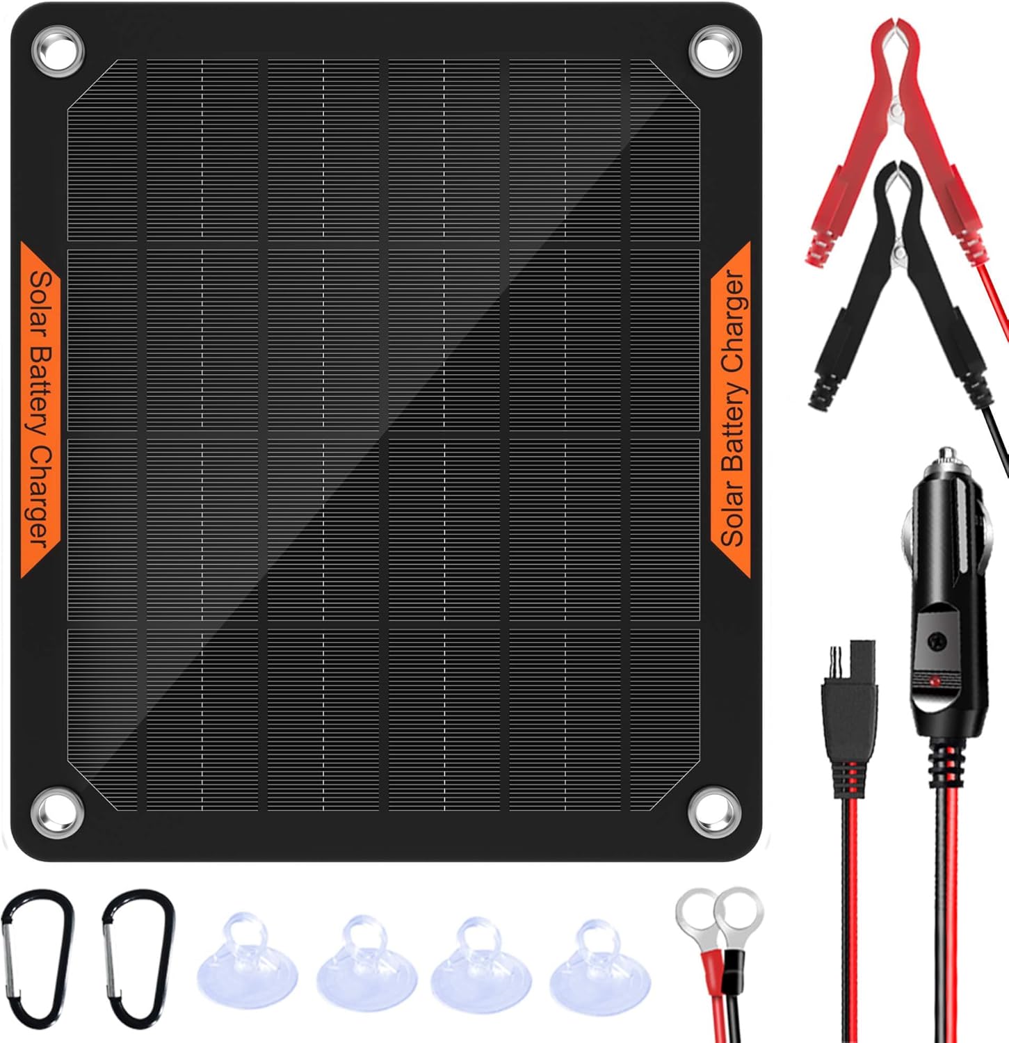 Oymsae 5W Solar Panel Battery Charger